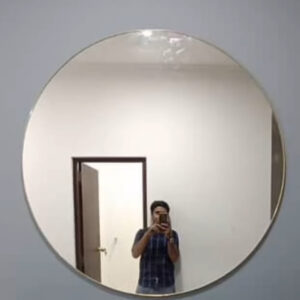 2 Feet Circular Framed Mirror
