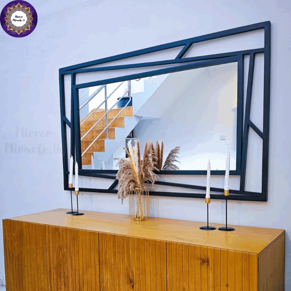 5x3 Feet Mahogany designer mirror