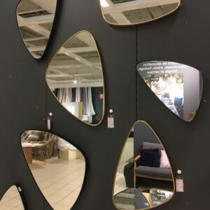13 Pieces Abstarct Mirror set