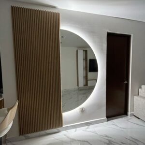 6 Feet Semi circle mirror