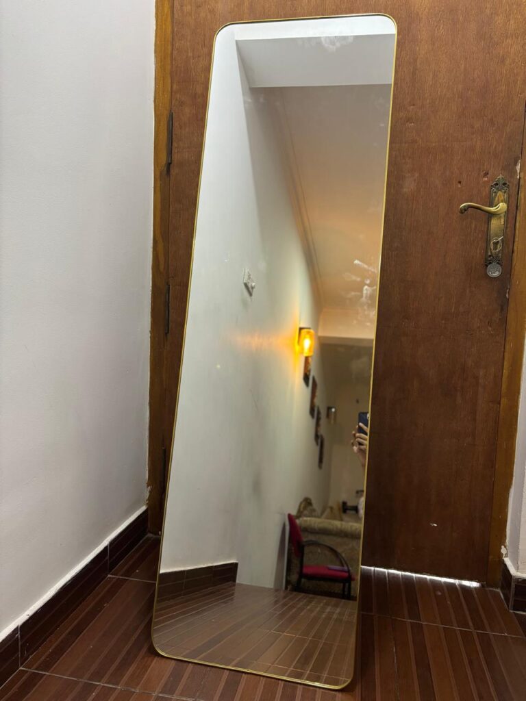 Thin Framed Full Length Mirror 5x1.5 Feet