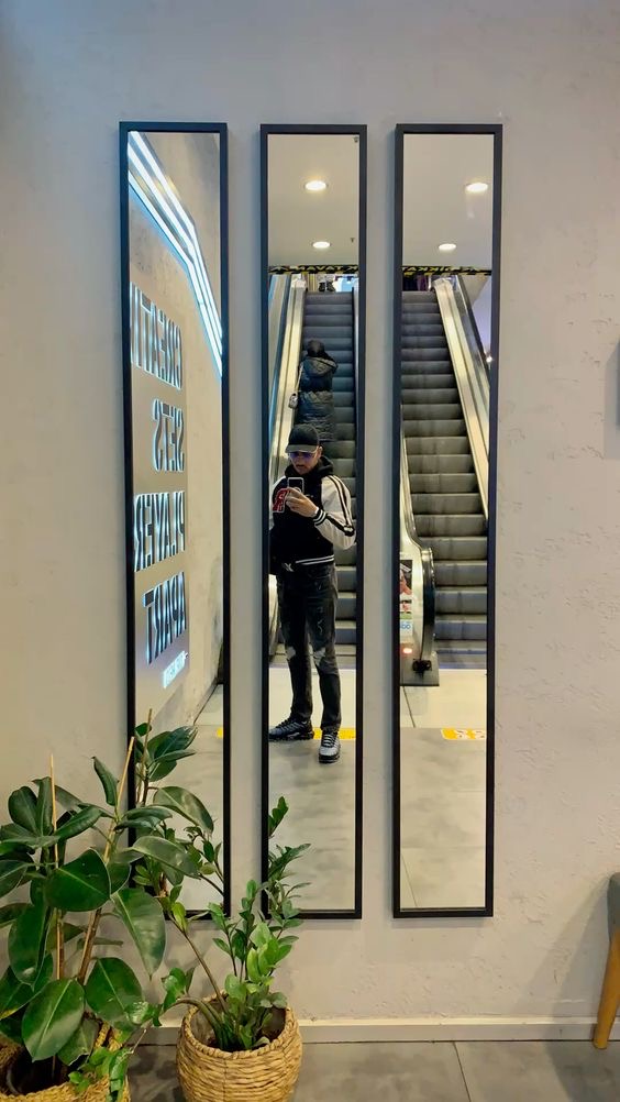 5x1 Rectangular Mirror