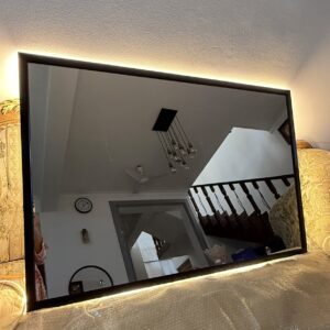 Rectangular Backlit Mirror 4x2 Feet