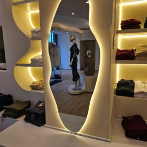 5x2 Feet Abstract Mirror Tavy