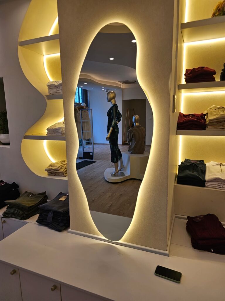 5x2 Feet Abstract Mirror Tavy